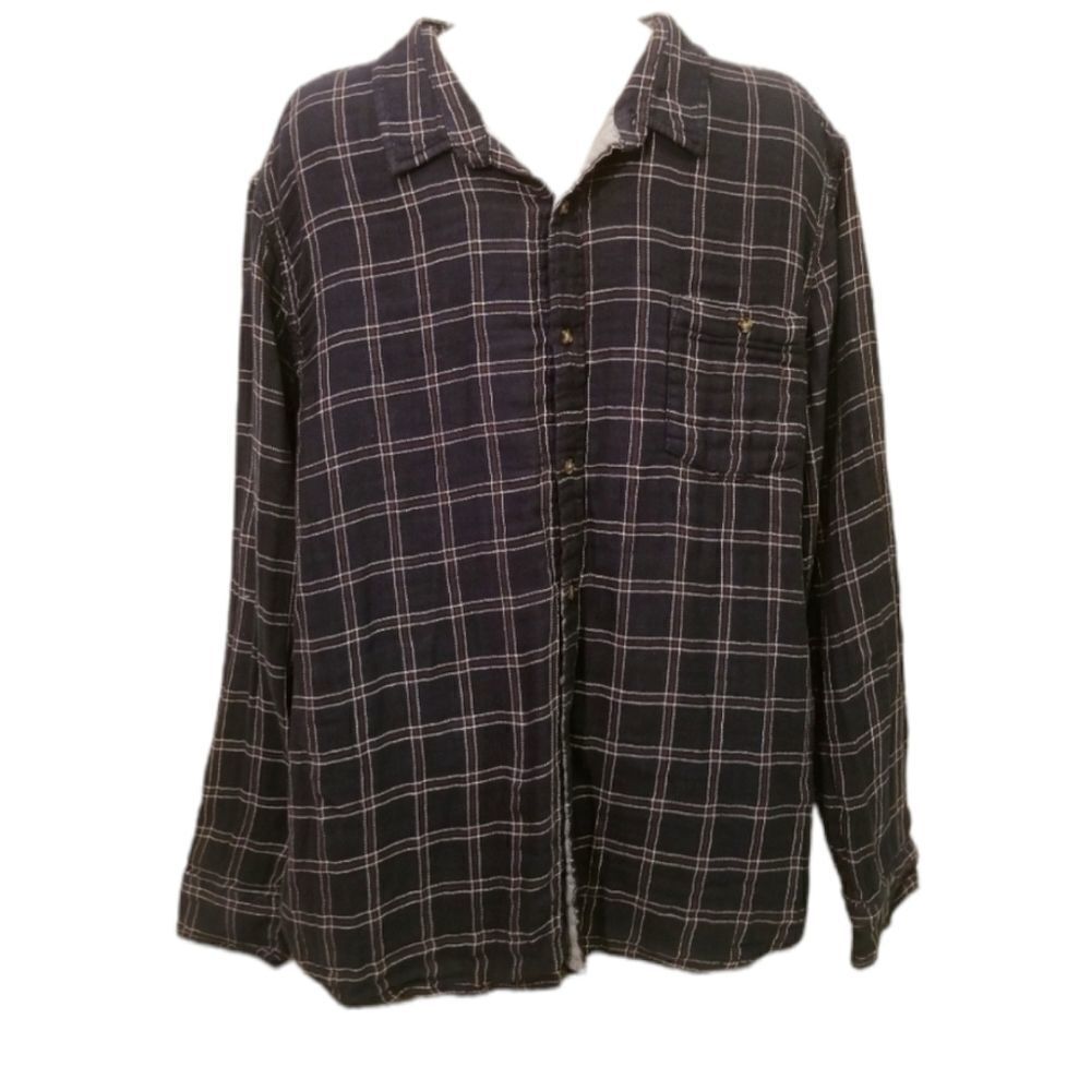Wallin &‎ Bros Plaid Double Lined Shirt Sz 2XL